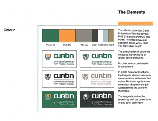 Branding and Logo Design Examples Portfolio Australia - Curtin University