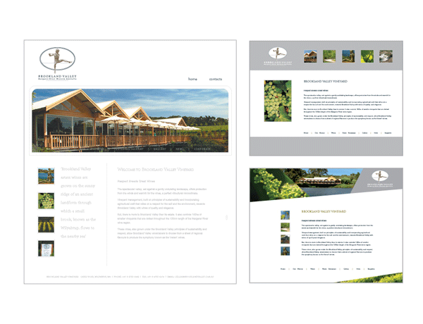 Brookland Valley Website Design Example Perth