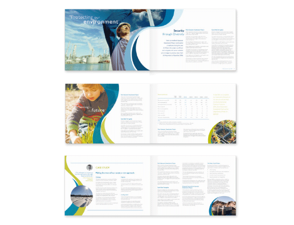 Water Corporation Annual Report Design Perth