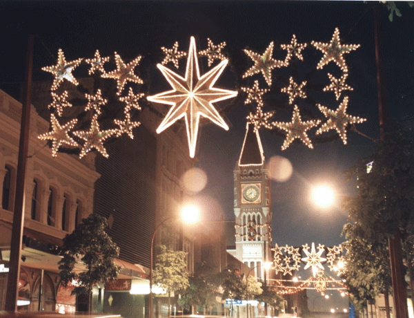 Stars Christmas Decoration Design