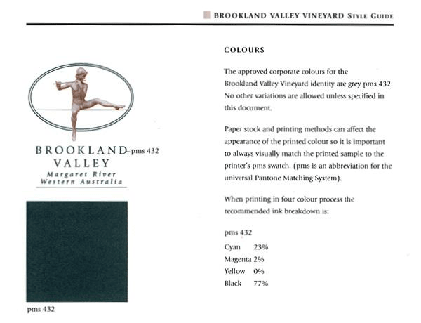 Brookland Valley Style Guide Design Perth