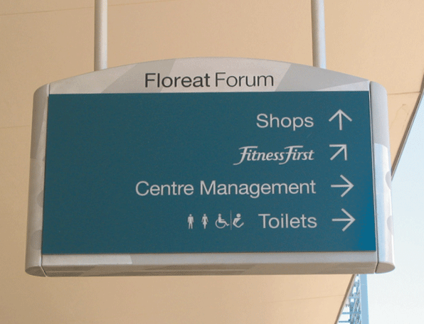 Floreat Forum Signage Display