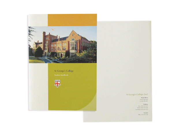 St George's College Brochure & Newsletter Design