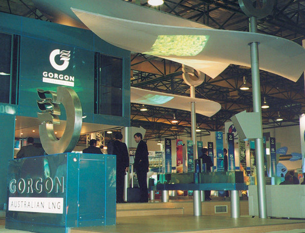 Chevron - Gorgon Exhibition & Display Design