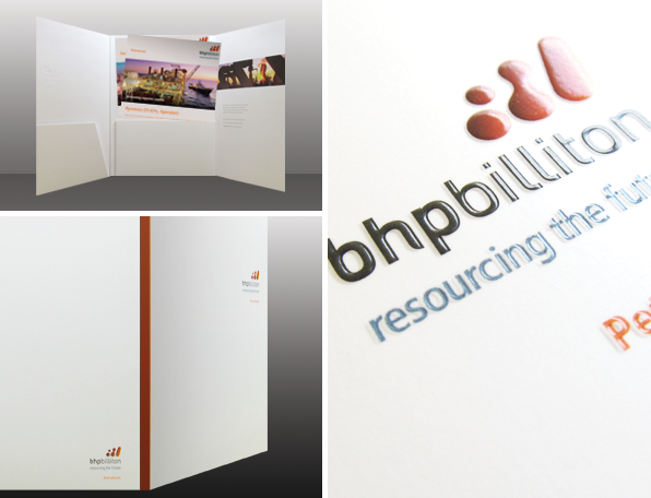 BHP Billiton Visual Branding Design Perth