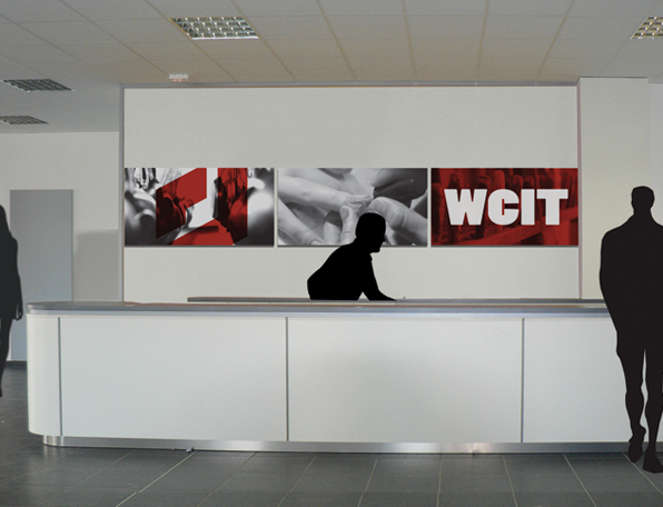 WCIT Interior Office Graphics