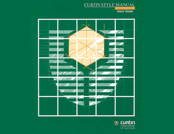 Curtin University Style Guide Design Perth