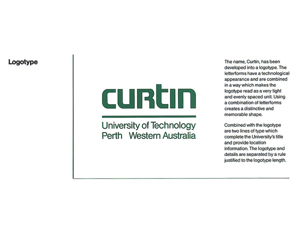 Curtin University Style Guide Design Perth