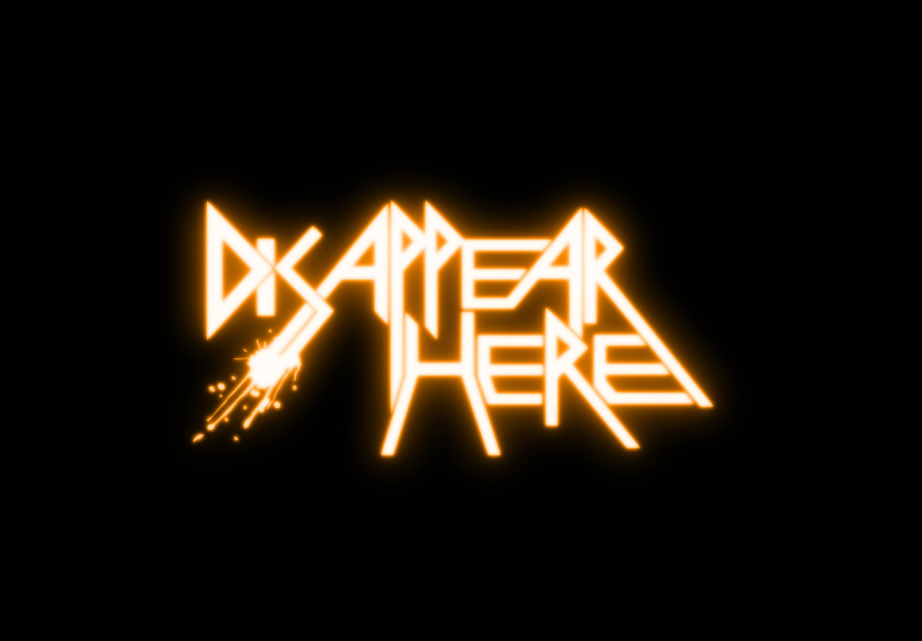 Disappear Here Logo Design