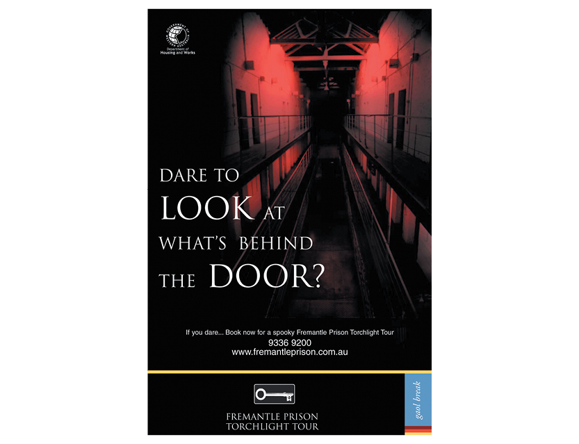 Fremantle Prison Advertising Design Perth