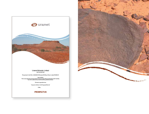 Uramet Minerals Prospectus Design Perth